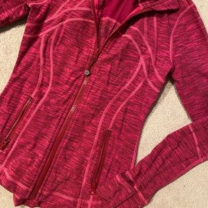 Lululemon pink full zip